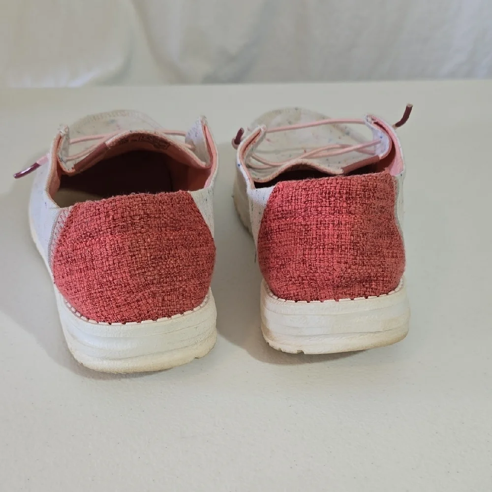 Hey Dude Wendy Confetti Pink Shoes - Picture 4 of 7